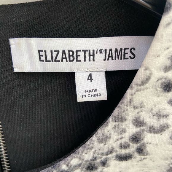 Elizabeth & James Snakeskin Dress 🐍🖤 - Picture 4 of 5